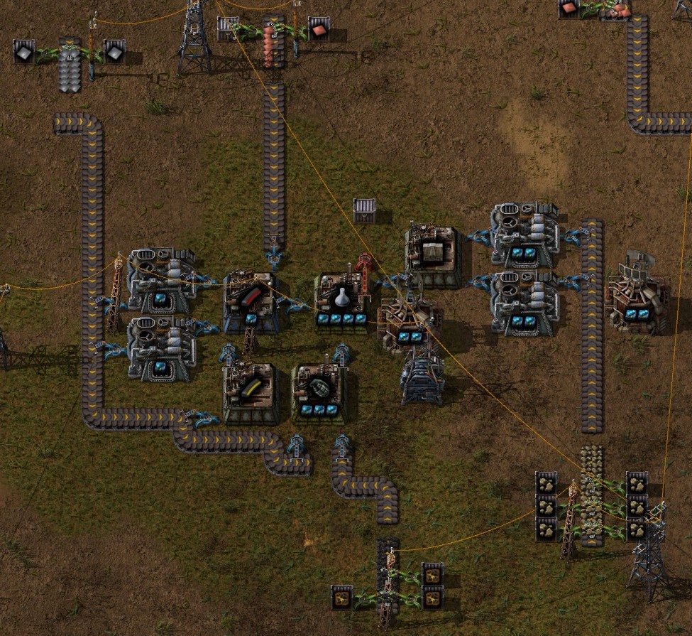 Factorio science pack blueprints · GitHub